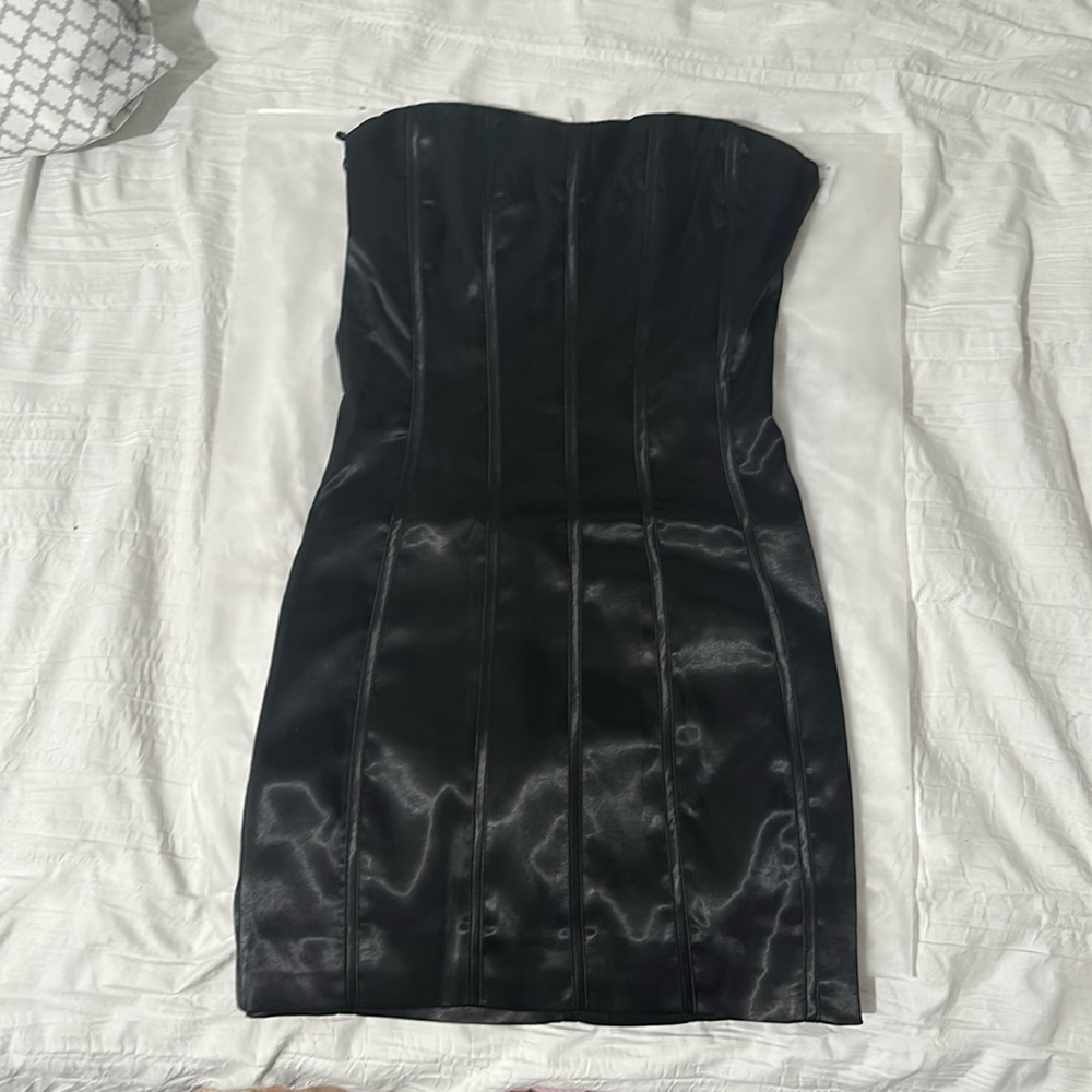 Meshki Amaya Lace up Corset Mini dress